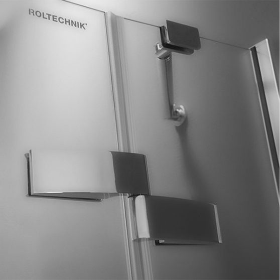 Elegant Line 100x120 cm aszimmetrikus zuhanykabin zuhanytálca nélkül