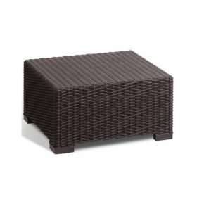 California kerti asztal sötétbarna