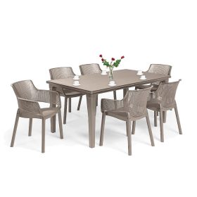 Fulisa 61 kerti bútor garnitúra szett cappuccino