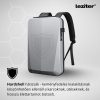Axen merevített Usb-s laptop hátizsák fekete