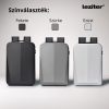 Axen merevített Usb-s laptop hátizsák ezüst