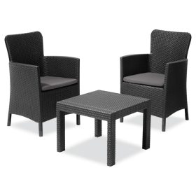 Salvador Balcony kerti bútor garnitúra szett grafit