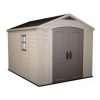 Factor 8x8 kerti ház, beige-taupe színben