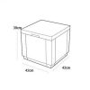 Corfu duo cube kerti bútor garnitúra barna