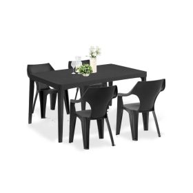 Gironte 41 kerti bútor garnitúra szett grafit