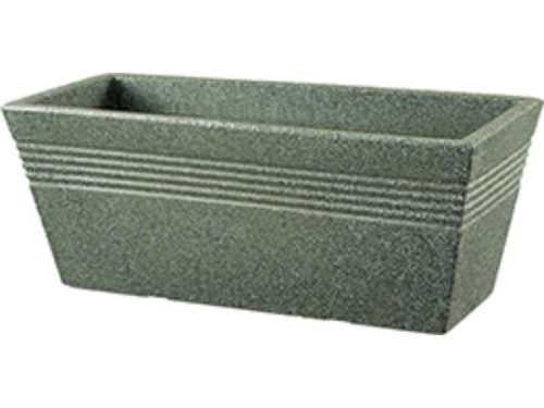 Piazza trough virágláda 60cm 19l márványzöld