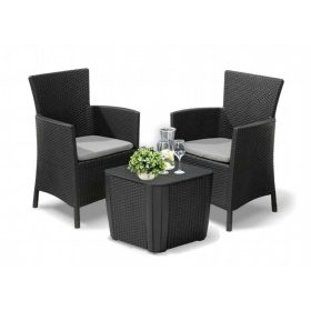 Rosario Luson Plus kerti bútor garnitúra szett grafit