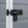 Manor 6x6 műanyag kerti ház szürke