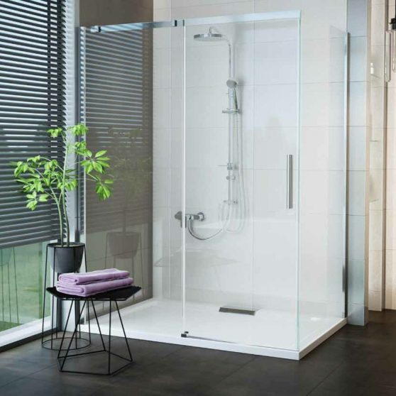 Feliz 80x120 cm szögletes zuhanykabin zuhanytálca nélkül