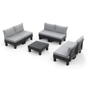 Elements II 6 személyes kerti bútor garnitúra