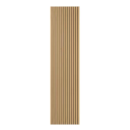 Akusztikus falpanel bambusz hatású 260x60x1,8 cm