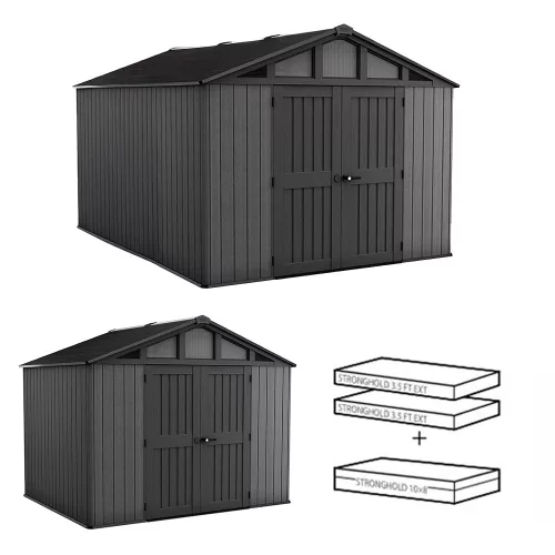 Stronghold 10x15 műanyag kerti ház