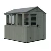 Potting shed kültéri műanyag ház zöld