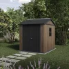 Apex 7,5x7/7x7,5 műanyag kerti ház dió