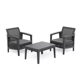 Atlas linea műanyag balkon szett párnával