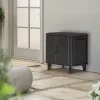 Garden luxe műanyag kültéri zárható szekrény szürke