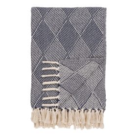 Izmir takaró, kék 130x180 cm