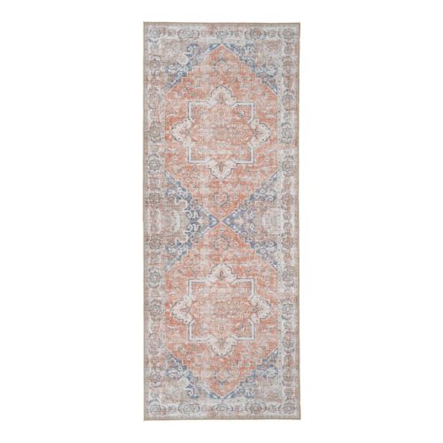 Havana szőnyeg, narancs-kék 80x200 cm