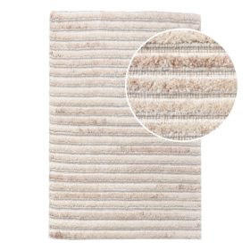 Mango lábtörlő, kézzel tuftolt, elefántcsont 60x90 cm