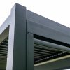 LUXE pergola 3x3m antracit