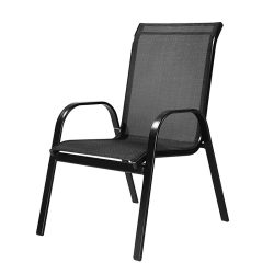 Arkadia kerti szék fekete