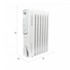 HH-1001 7 tagos olajradiátor 600W-900W-1500W