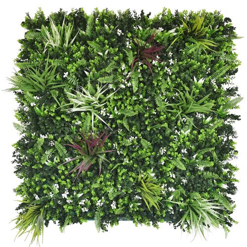 Wild Flora műanyag zöldfal 100x100 cm