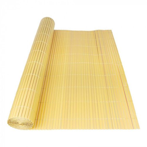 Erkélytakaró műnád korlátra PVC 1x3 m bambusz