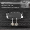 TraveLux light kabinbőrönd puha levehető kerékkel 55x40x20 cm fekete