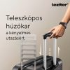 TraveLux light közepes bőrönd puha 68x45x25 cm fekete