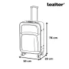 TraveLux light nagy bőrönd puha 76x50x29 cm fekete