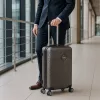 TraveLux Pro kabinbőrönd keményfedeles levehető kerékkel 50x40x20 cm szürke