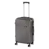 TraveLux Pro közepes bőrönd keményfedeles 68x45x25 cm szürke