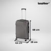 TraveLux Pro közepes bőrönd keményfedeles 68x45x25 cm szürke