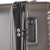 TraveLux Pro közepes bőrönd keményfedeles 68x45x25 cm szürke