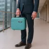 TraveLux Pro kézi bőrönd keményfedeles 28x36x16 cm lagúnakék