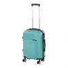 TraveLux Pro kabinbőrönd keményfedeles levehető kerékkel 50x40x20 cm lagúnakék