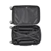 TraveLux Pro kabinbőrönd keményfedeles levehető kerékkel 50x40x20 cm lagúnakék