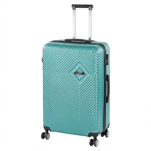 TraveLux Pro nagy bőrönd keményfedeles 76x50x29 cm lagúnakék