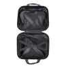 TraveLux Max kisméretű kézi bőrönd keményfedeles 28x36x16 cm fekete