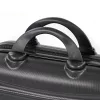 TraveLux Max kisméretű kézi bőrönd keményfedeles 28x36x16 cm fekete