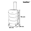 TraveLux Max kézipoggyász keményfedeles levehető kerékkel 40x30x20 cm