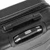 TraveLux Max kabinbőrönd keményfedeles levehető kerékkel 50x40x20 cm fekete