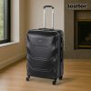 TraveLux Max közepes bőrönd keményfedeles 68x45x25 cm fekete