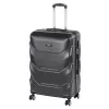 TraveLux Max nagy bőrönd keményfedeles 76x50x29 cm fekete