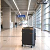 TraveLux Urban kabinbőrönd keményfedeles levehető kerékkel 50x40x20 cm fekete