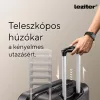 TraveLux Urban közepes bőrönd keményfedeles 68x45x25 cm fekete