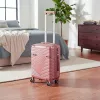 TraveLux Urban kézipoggyász keményfedeles levehető kerékkel 40x30x20 cm lazacrózsaszín