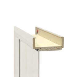   Állítható ajtó tok 95-115 Fehér kőris 75 Bal (komplett)