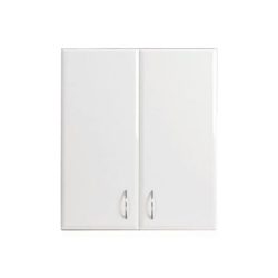   Bianca 60-as Faliszekrény 2 ajtóval, magasfényű fehér színben